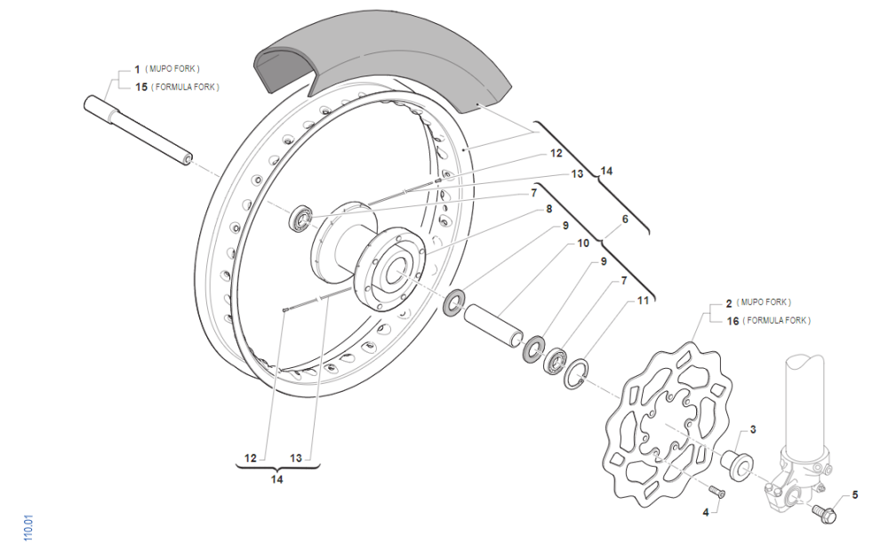 ROUE AVANT