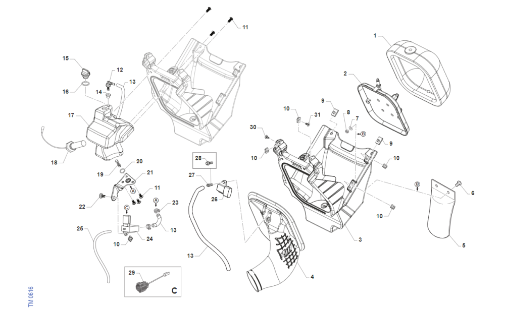 FILTRE A AIR LUBRIFICATION