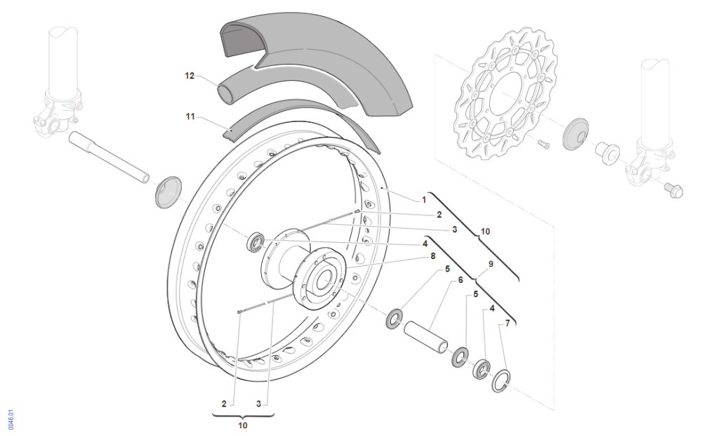 ROUE AV 16 pouces