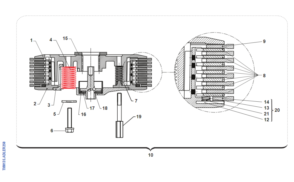 EMBRAYAGE ADLER