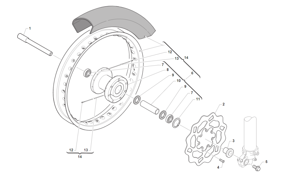 ROUE AVANT