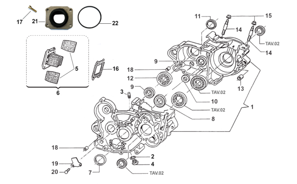 CARTER MOTEUR