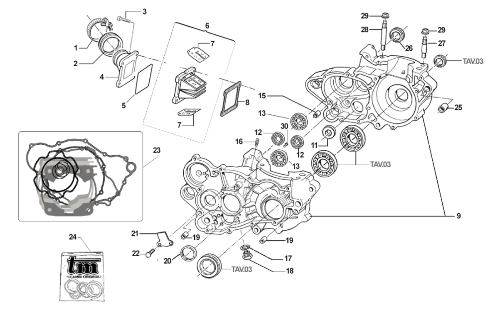 CARTER MOTEUR